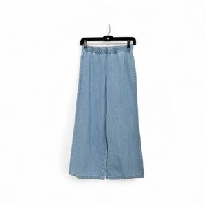 Zara Girls Wide Leg Denim Pants